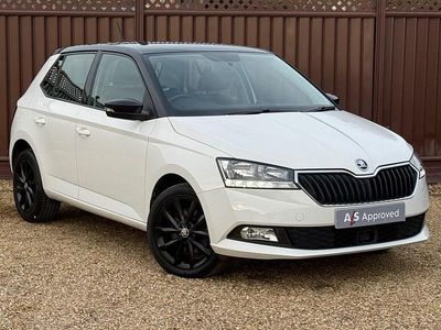 Used Skoda Fabia Colour Edition 95 HP (69 kW) 2021 White Hatchback