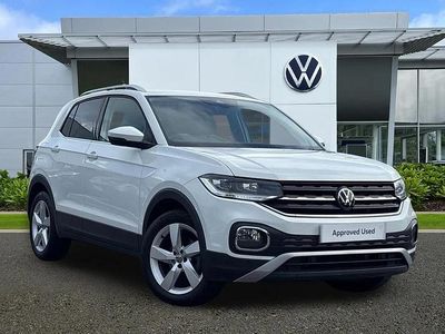 Used VW T-Cross SEL 110 HP (80 kW) 2023 Pure white SUV