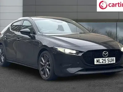 Used Mazda 3 Exclusive-Line 140 HP (102 kW) 2025 Black Hatchback