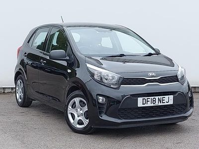 Black Used 2018 Kia Picanto Hatchback | £7,998 (Fair price)