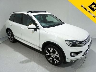 Used VW Touareg R-line 262 HP (192 kW) 2016 White SUV