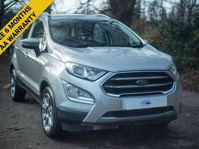 Used Ford Ecosport Titanium 125 HP (91 kW) 2019 Silver SUV
