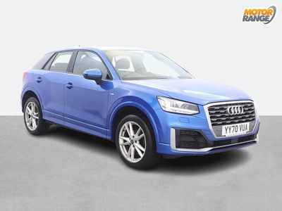 Used Audi Q2 S-Line 150 HP (110 kW) 2020 Blue SUV
