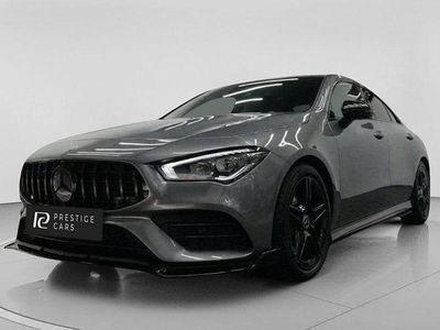 Begagnad Mercedes CLA180 AMG Line Premium 136 HK (100 kW) 2022 Grå Sedan