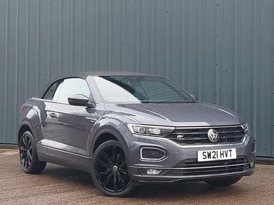 Grey Used 2021 VW T-Roc Cabriolet R-line Cabriolet | £20,998 (Fair price)