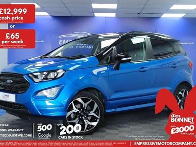 Used Ford Ecosport ST-Line 140 HP (102 kW) 2022 Blue SUV