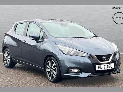 Used Nissan Micra Acenta 90 HP (66 kW) 2017 Grey  Hatchback
