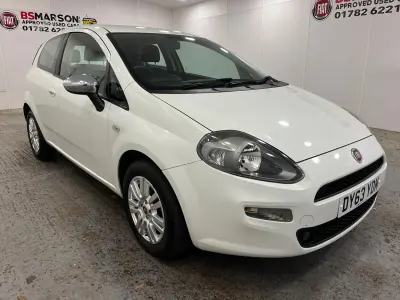 Used Fiat Punto Easy 77 HP (56 kW) 2013 White Hatchback