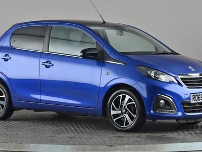 Used Peugeot 108 Allure 72 HP (52 kW) 2019 Blue Hatchback