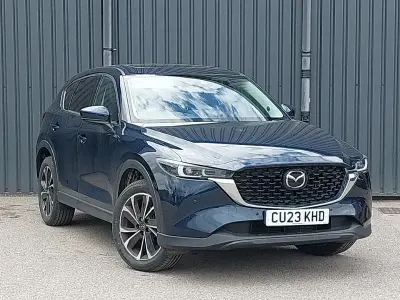 Second-hand Mazda CX-5 Exclusive-Line 165 CP (121 kW) 2023 Albastru SUV