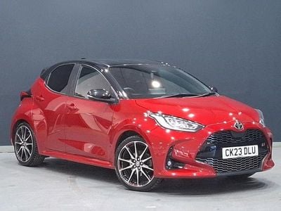 Second-hand Toyota Yaris Hybrid City 116 CP (85 kW) 2023 Roșu Hatchback