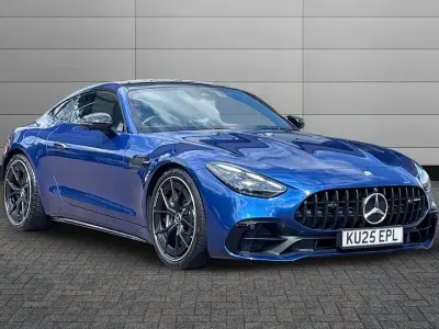 Used Mercedes AMG GT 43 Premium Plus 415 HP (305 kW) 2025 Spectral blue Coupe