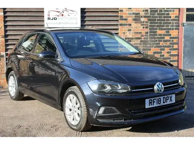 Used VW Polo SE 95 HP (69 kW) 2018 Black Hatchback