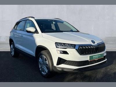 Used Skoda Karoq SE 147 HP (108 kW) 2025 Moon white metallic SUV