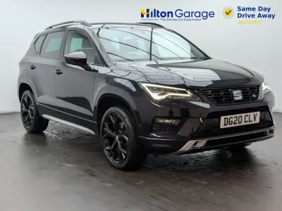 Second-hand Seat Ateca Black Edition 150 CP (110 kW) 2020 Negru SUV