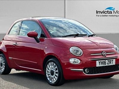 used Fiat 500 1.2 Lounge 3dr - Glass Roof - Hatchback