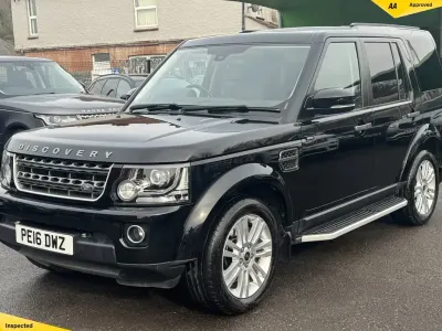 Used Land Rover Discovery 4 Graphite 256 HP (188 kW) 2016 Black SUV