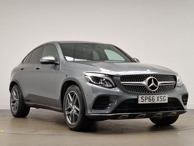 Used Mercedes GLC220 AMG Line Premium 170 HP (125 kW) 2016 Grey Coupe