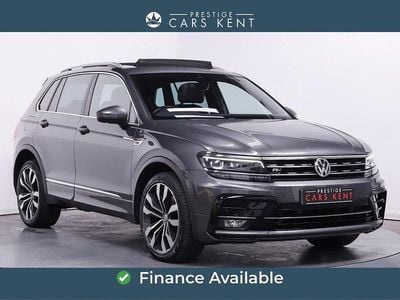 Grey Used 2017 VW Tiguan R-line SUV | £18,845 (Fair price)