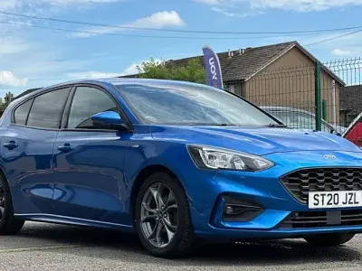 Used Ford Focus ST-Line 150 HP (110 kW) 2020 Blue Hatchback