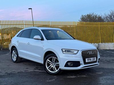 White Used 2014 Audi Q3 S-Line SUV | £9,394 (Fair price)