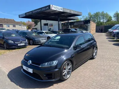 Used VW Golf VII R 2016 Black Hatchback