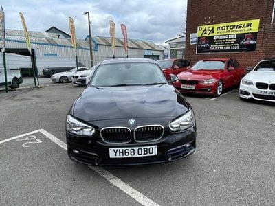 Used BMW 118 Sport Line 2018 Black Hatchback
