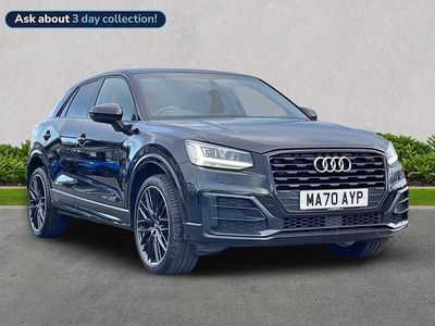 Used Audi Q2 Black Edition 150 HP (110 kW) 2020 Black SUV