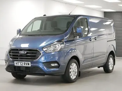 Used Ford Transit Custom Limited 130 HP (95 kW) 2023 Blue Van
