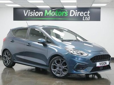 Used Ford Fiesta ST-Line X 140 HP (102 kW) 2018 Blue Hatchback
