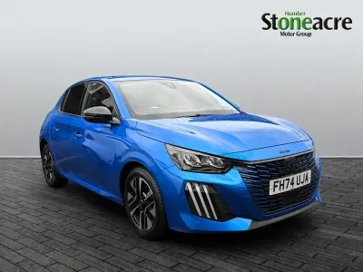 Used Peugeot 208 Allure 101 HP (74 kW) 2025 Blue Hatchback