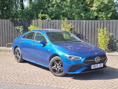 Used Mercedes CLA250 Executive 218 HP (160 kW) 2025 Blue Coupe