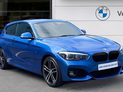 Used BMW 118 M Sport 136 HP (100 kW) 2018 Estoril blue Hatchback