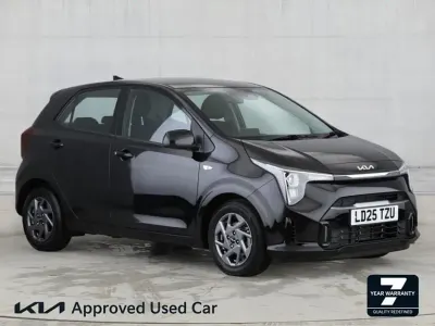 Second-hand Kia Picanto 62 CP (45 kW) 2025 Negru Hatchback