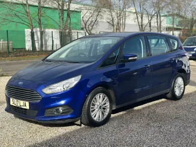 Używany Ford S-MAX Zetec 150 KM (110 kW) 2017 Niebieski Minivan