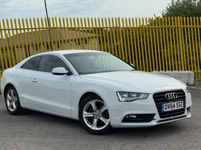 Used Audi A5 Comfort 163 HP (119 kW) 2015 White Coupe