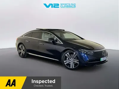 Used Mercedes EQS450+ Exclusive Luxury 244 kW (333 HP) 2022 Blue Sedan