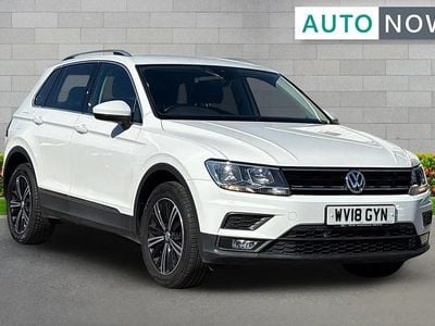 Używany VW Tiguan SE 150 KM (110 kW) 2018 Biały SUV