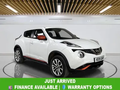 Used Nissan Juke Tekna 112 HP (82 kW) 2019 White SUV