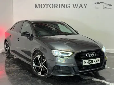 Used Audi A3 Black Edition 2018 Grey Sedan
