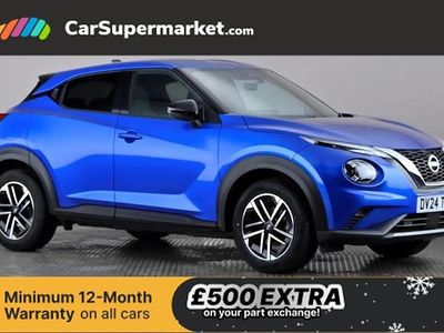 Blue Used 2024 Nissan Juke N-Connecta SUV | £14,297 (Fair price)