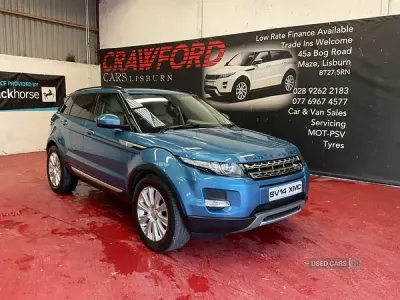 Used Land Rover Range Rover evoque Prestige 2014 Blue SUV