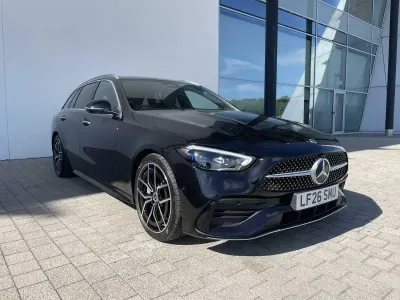 Used Mercedes C200 AMG Line Premium 204 HP (150 kW) 2026 Black Estate