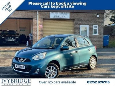 Used Nissan Micra Acenta 80 HP (58 kW) 2014 Blue Hatchback