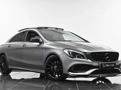 Used Mercedes CLA220 AMG line 2018 Grey Coupe