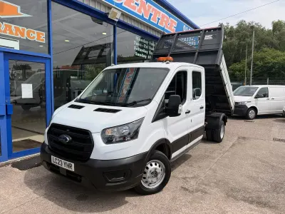 Used Ford Transit 130 HP (95 kW) 2023 White Cabriolet