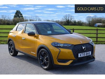 Used DS Automobiles DS3 Crossback Performance 100 HP (73 kW) 2019 Gold SUV