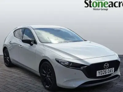 Used Mazda 3 Homura-Line 186 HP (136 kW) 2025 White Hatchback