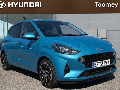 Used Hyundai i10 Premium 67 HP (49 kW) 2023 Blue Hatchback