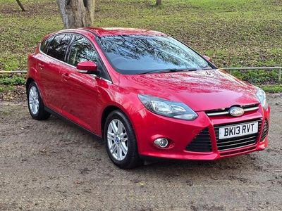 Red Used 2013 Ford Focus Titanium Hatchback | £2,995 (Fair price)